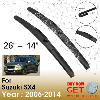 Auto Tīrītāju slotiņu Par Suzuki SX4 26