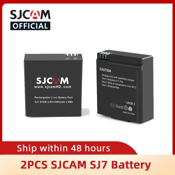 SJCAM SJ7 2GAB Akumulatora 3.8 V 1000mAh 3.8 Wh Uzlādējams Li-ion Akumulatoru SJCAM SJ7 Zvaigžņu Action Camera