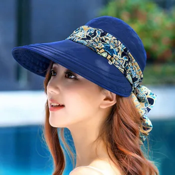Ikdienas Sieviešu Vasaras Pludmales Modes Cepures Sievietēm, saulessargus Klp Saliekams Anti-UV Cepuri Chapeau Femme Dropshipping