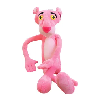 55CM Cute Rozā Nerātns Leopard Pink Panther Plīša Pildījumu Rotaļlietas, Bērnu Bērni Lelle Brinquedos Rūpnīcas Cenas