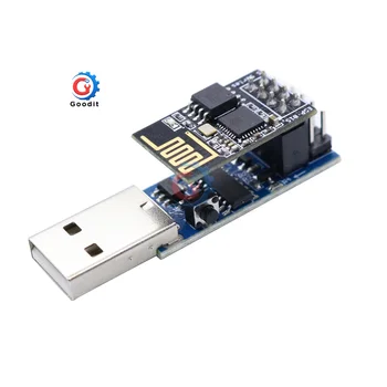 CH340C USB, lai ESP8266 ESP-01 Sērijas Bezvadu Wifi Developent Valdes Modulis Arduino Programmētājs Adapteri