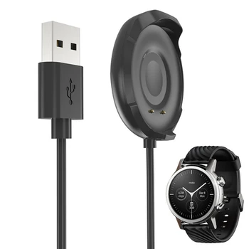 Smartwatch Doks Lādētāja Adapteri Magnētisko USB Uzlādes Kabelis Bāzes Vadu Vadu Motorola Moto 360 3. Smart Skatīties Piederumi