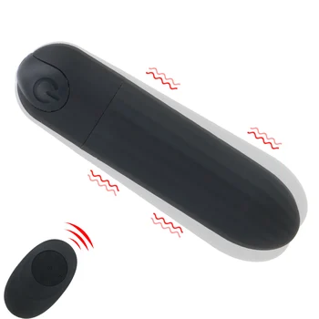 10 Ātruma Lodi Vibrators Klitora Stimulators Maksts Massager Uzlādēts, USB Tālvadības pults Seksa Rotaļlietas Sievietēm, Spēcīgu Vibrāciju