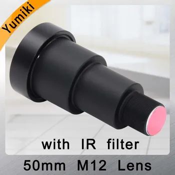 Yumiki CCTV lens 50mm M12*0.5 7degree 1/3