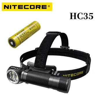 NITECORE HC35 Daudzfunkciju Uzlādējams Lukturis 2700Lumens Augsta Veiktspēja, L-Veida lukturu Lampiņu ar 4000mAh Akumulators