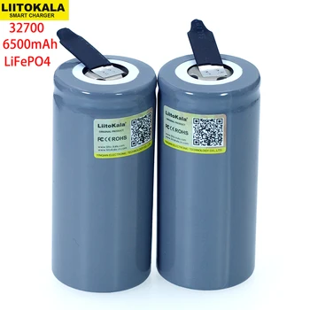 LiitoKala 3.2 V 32700 6500mAh LiFePO4 Baterijas 35A Nepārtraukta Novadīšana Maksimālais 55A Augstas jaudas akumulators+DIY Niķeļa plāksnēm,