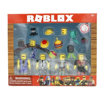 ROBLOX Disko Trakums Kopumu, 4gab/Iepak 7cm PVC Suite Lelles, Zēniem Rotaļlietas Modeļa Figūriņas Savākšanas Ziemassvētku Dāvanas Bērniem