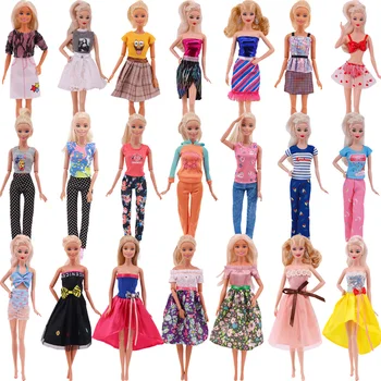 Barbies Leļļu Apģērbu Modes Princese Tērps, Sporta, Ikdienas Valkāšanai par 11.8 collu Barbies Aksesuāri Baby Lelle Meitene Kleita Rotaļlietas, Dāvanas