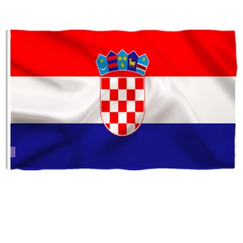 Candiway 90x150 CM Horvātijas Republikas karoga Republika Hrvatska dekoratīvās Apdares