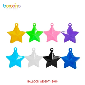 Bezmaksas piegāde B610 2gab/box 120 grami Sajauc Krāsu Piecu Zvaigžņu balona svars, ko izmanto dzimšanas dienas svinības, kāzu jubilejas apdare