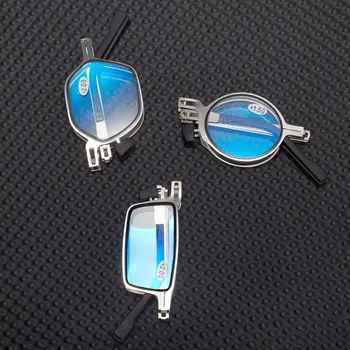 Ir 2021. Bez Skrūvēm Portatīvo Salokāmo Lasīšanas Brilles Vīriešu Modes Anti-blue Ray Sievietēm, Ultra-light Datora Brilles Ar Oriģinālajā Kastē