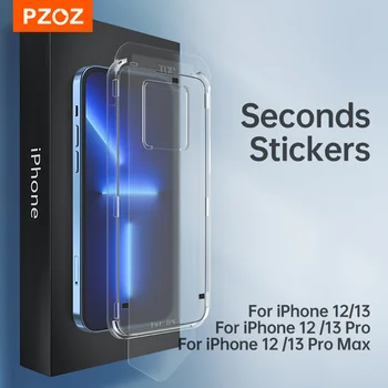 PZOZ iPhone Plus 14 13 12 Pro Max Rūdīta Stikla Ekrāna Aizsargs Pilnībā Segtu Anti Glare Rūdīts Aizsardzības Plēves Stikla Skaidrs