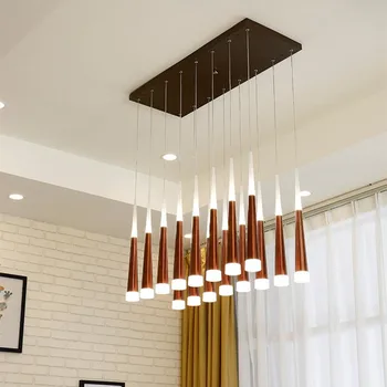 Mūsdienu LED Pendant Light Vienkārši Mājās Dzīvo Guļamistabas Virtuves Salu dekors Gaismas Ēdamistaba Black Interjera Apgaismojuma Armatūra