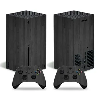 Graudu Stila Ādas Decal Uzlīmes Vāks Xbox Sērijas X Konsole un 2 Kontrolieri Xbox Sērijas X Ādas kategorijas Uzlīme Viny 1
