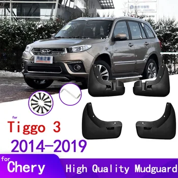 Auto Dubļu Sargi Par Chery Tiggo3 Tiggo 3 2019~2014 Dubļusargi Splash Sargiem Fender Mudflaps Piederumi