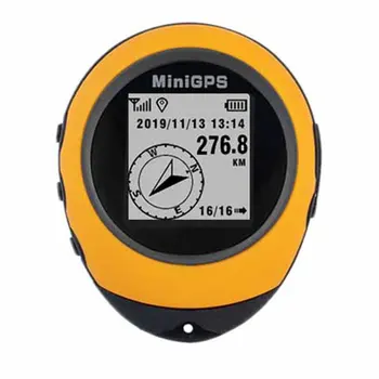 Karstā Mini GPS Positioner Rokas Satelītu GPS Positioner Kompass Ar Sprādzi Āra Sporta Ceļojuma Pārgājienu Meklētājs