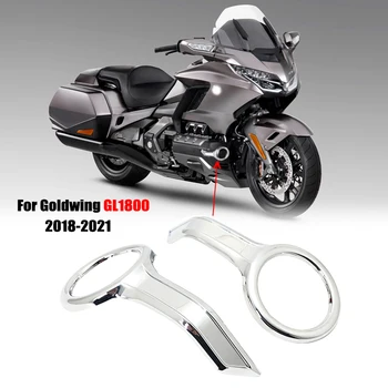 GL1800 Chrome Miglas lukturi Apdare Gredzeni der Honda Goldwing GL 1800 Gold Wing 1800 Tour 2018 2019 2020 2021 Motociklu Aksesuāri