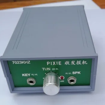 1GB Super PIXIE CW īsviļņu radiostacija mašīna Komplekts ar lietu 7023KHZ