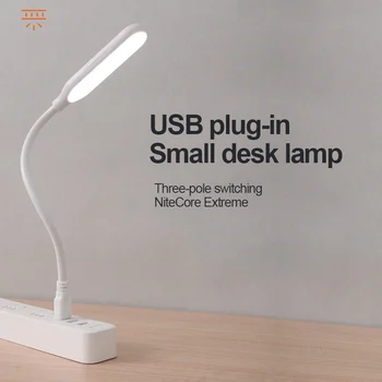 usb mini plug-in led mazā galda lampa studentu kopmītnē acu aizsardzība datoru tastatūras vieglo portatīvo nakts gaisma