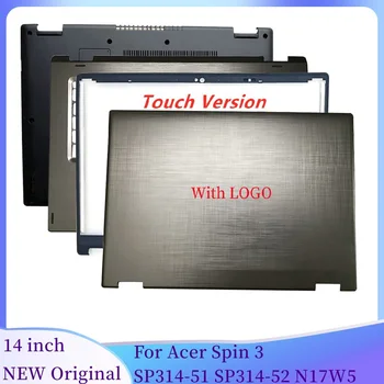 JAUNAS Oriģinālas Par Acer Spin 3 SP314-51 SP314-52 14 collu Flip Touch Ekrāna Klēpjdatoru LCD Back Cover/Priekšējo Bezel/Palmrest/Apakšā Lietu