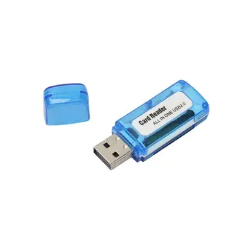 Multi All in 1 USB 2.0 Atmiņas Karšu Lasītājs Adapteris M2 S-D SDHC DV Micro S-D Mini S-D-TF Karšu Lasītājs