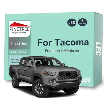 Auto Led Salona Apgaismojuma Komplekts Toyota Tacoma 1995-2015 2016 2017 2018 2019 2020 2021 Canbus Led Spuldzes Nav Kļūda
