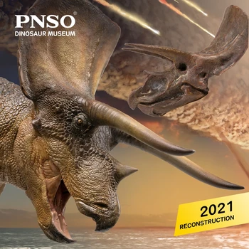 PNSO Dinozauru Muzeju Sērija:Jaunais Doyle Par Triceratops 1:35 Zinātniskās Mākslas Modelis