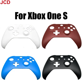 JCD 1gb Xbox One S Gamepad Plastmasas Priekšējais Korpuss Korpusa Vāks Kontrolieris uz Augšu Vāka Piederumu Rezerves Daļas