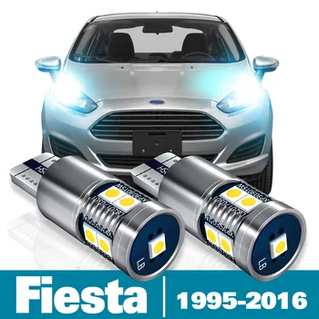 2gab LED Autostāvvieta Gaismas Ford Fiesta 4 5 6 Piederumi 1995-2016 2007 2008 2009 2010 2011 2012 2013 2014 2015 Muitošanas Lampas