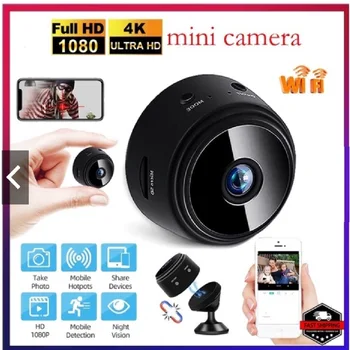 Mini A9 Cemera 1080P Augstas Izšķirtspējas WIFI CCTV kameras IP Nakts Skats, Balss Video Drošības Bezvadu Drošības Kameras ar Nakts Redzamības