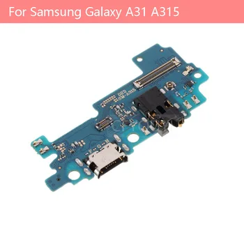 Samsung Galaxy A31 A315 USB Doks Lādētāja Uzlādes Ostas Flex Kabelis Aizstāt Daļu