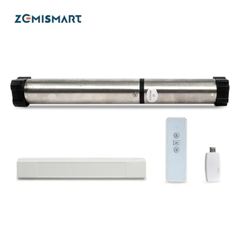 Zemismart Tuya BLE Elektriskās Žalūzijas Mehānisko Darbu ar USB BLE Vārti Smart Rullo Žalūzija Slēdža Motora Jauda Akumulatora