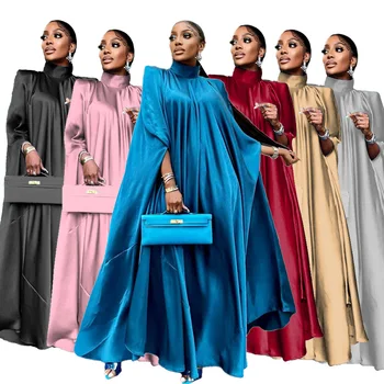 2022 Āfrikas Kleitas, Sieviešu Drēbes Africaine Femme 2022 Modes Stila Ankara Tērpiem Abayas Kaftan Boubou Puse Kleitas