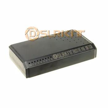 DSLRKIT 8 Porti 6 PoE Switch Inžektora Power Over Ethernet bez Strāvas Adapteris