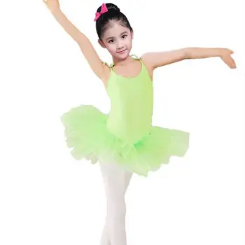Bērnu Deju Linga Baleta Kleitu Meitenēm, Pūkains Sapnis Deju Tērpi Izmantot Drēbes Maza Princese Pūkains Dancewear