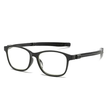 Regulējams Unisex Karājas Kakla Vecuma Tālredzība Brilles Vīriešiem Pastāvīgu Magnētisko Portatīvo Lasīšanas Brilles Sievietēm Pilna Kadra Stikliem +3.5