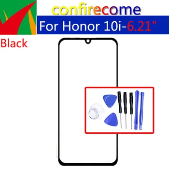 Ārējais Ekrāns Huawei Honor 10es HRY-LX1T Priekšā Touch Panelis LCD Displejs No Stikla Vāciņu, Objektīva Telefonu Remontu, Nomainītu Detaļas