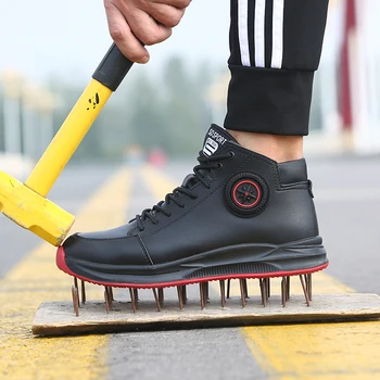 Tulldent Drošības apavi Neiznīcināma Tērauda Purngalu Darba Apavi Vīriešiem, Sievietēm Viegls Punkcija Pierādījumu Anti-sagraut Ūdensizturīgs Sneaker