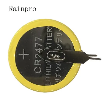 Rainpro 1GB/DAUDZ CR2477 2477 3 V Pogu Coin Cell Litija Akumulators Lodēšanas akumulators, labas kvalitātes