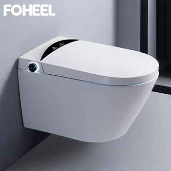 FOHEEL viengabala Saprātīga Tualetes Smart Tualetes WC Iegarenas Tālvadības Tualetes Integrētu Automātisko Veselības Aprūpes