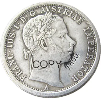 Austrālija 1860 Sudraba Pārklājumu Kopēt Monētas