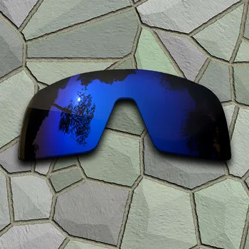 Violeta Zila Polarizētās Saulesbrilles Nomaiņa Lēcas Oakley Sutro