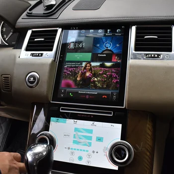 AC Panelis Android Auto Radio Land Rover Range Sport L320 2009-2013 Auto Stereo Uztvērēju GPS Navigācijas Multimediju MP3 Atskaņotājs