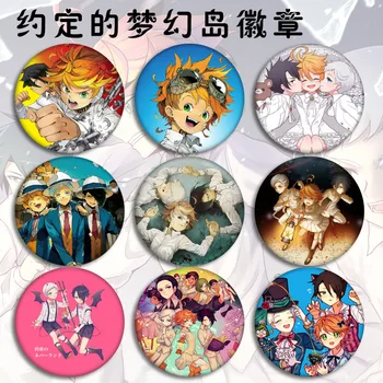 Anime Solīto Neverland Broša Pin Cosplay Žetons Par Apģērbu Mugursoma Apdare Bērnu Dāvanu