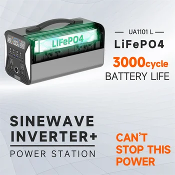 Ctolity 1000W Lifepo4 elektrostacijas bateria Portatīvo Kempings Bankas 220V 320000mAh Elektrisko Ģeneratoru, Saules Mājas RV Powerstation