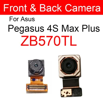Priekšpuses un Aizmugurē Atpakaļskata Kamera Modulis Par Asus ZenFone Max Plus (M1) ZB570TL Mazo + Kamera Rezerves Daļas