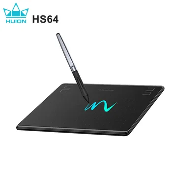 HUION HS64 6x4 Collas Grafiskais Zīmējums Tabletes Tālruni, Tabletes Krāsošanas Instrumenti ar Akumulatoru-Bezmaksas Stylus Android, Windows un macOS