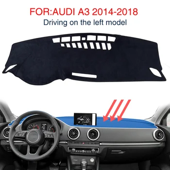 Audi A3 8V 2013 2014 2015 2016 2017 2018 2019 Anti-Slīdēšanas Paklājiņš Paneļa Vāciņu Pad Saules Ēnā Dashmat Paklāju Piederumi S-line