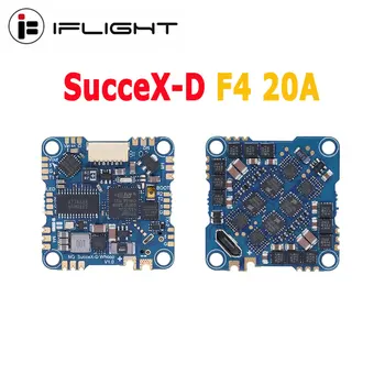 iFlight SucceX-D 20A Bļāviens, V3.2 F4 AIO Padome (MPU6000) par ProTek25 FPV Dūkoņa Daļa