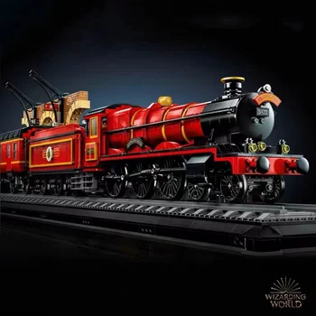 5129PCS Filmu Express Vilcienu Rotaļlietas, Celtniecības Bloki, Ķieģeļi KM Bērnu Dzimšanas dienas Dāvanas Modelis DIY Saderīgu 76405